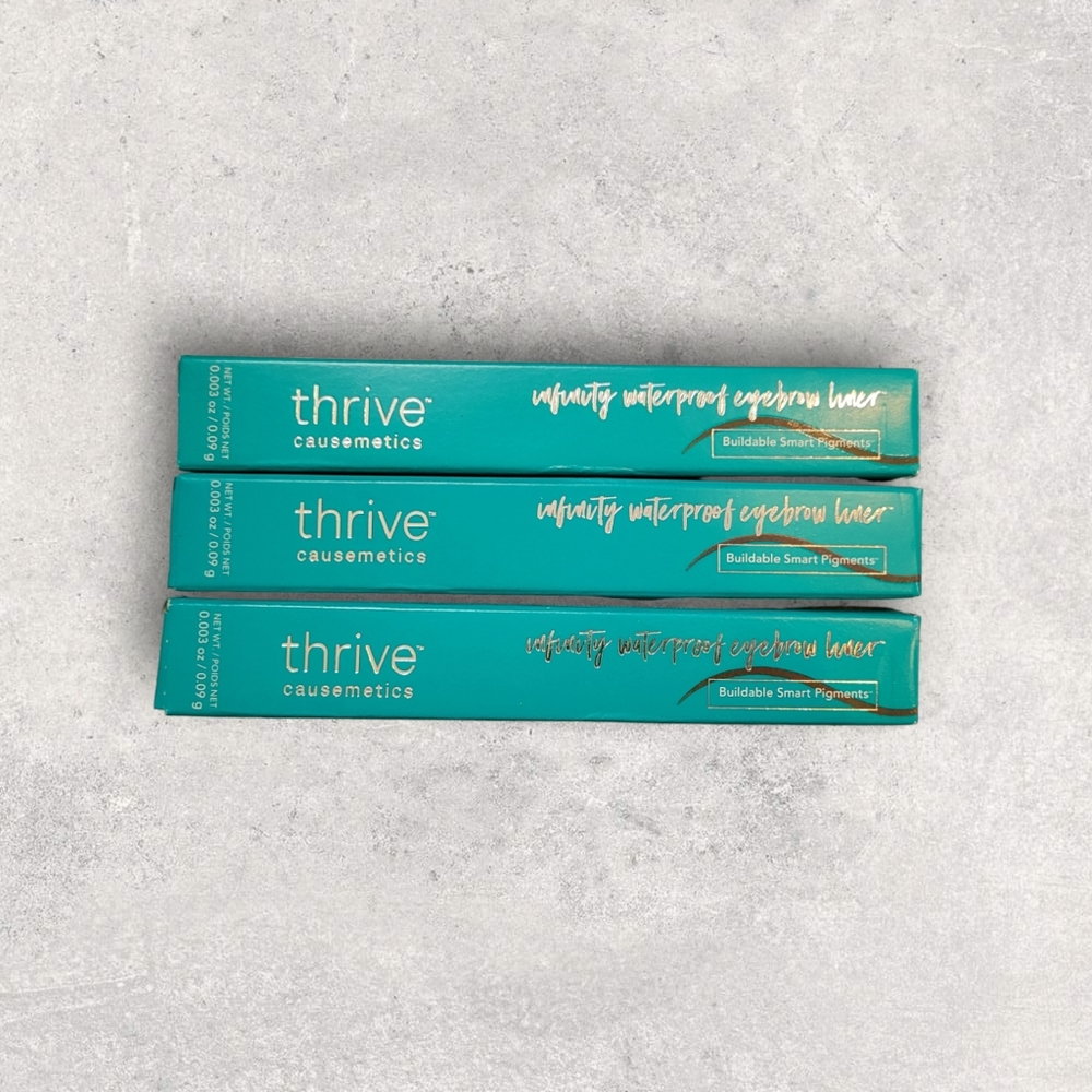 NIB Thrive Causemetics Infinity Waterproof Eyebrow Liner
